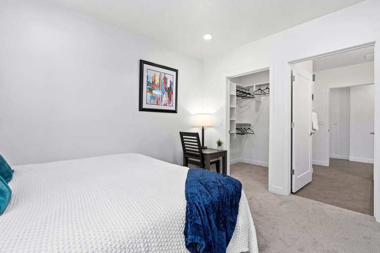 Bedroom 2, Luxury Apartment in Salt Lake City, Salt Lake