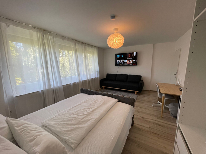Bedroom 3, Deluxe Unterkunft in Bonn, Bonn