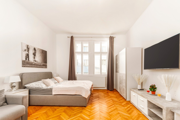 Bedroom 4, City Apartment - 5 min to Metro, Wien