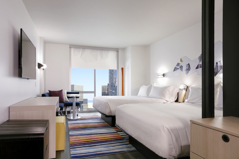 Bedroom 3, Aloft by Marriott Chicago Mag Mile, Cook