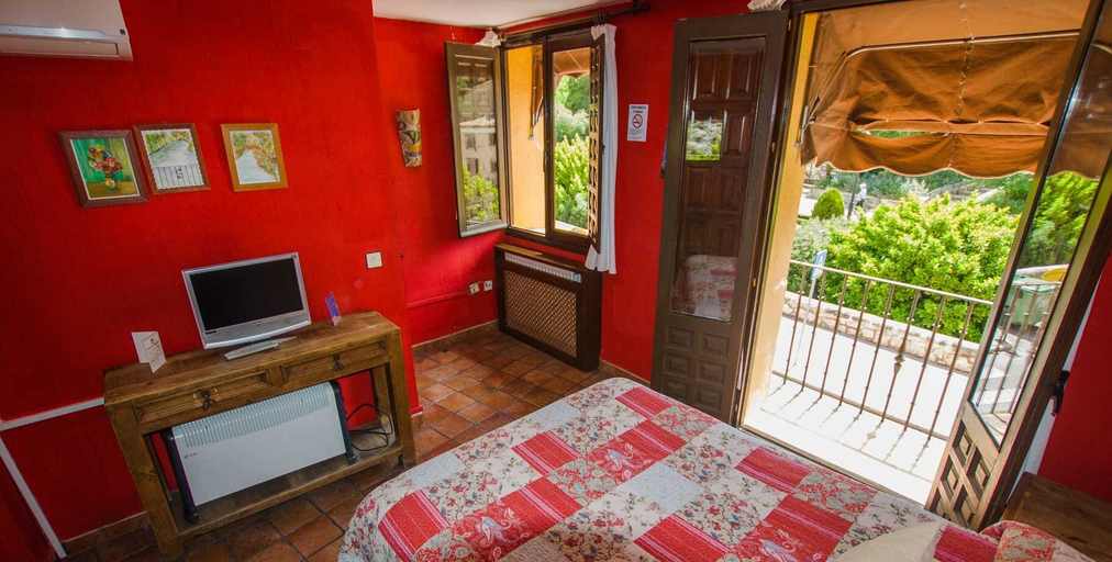 Bedroom, Posada del Huécar, Cuenca