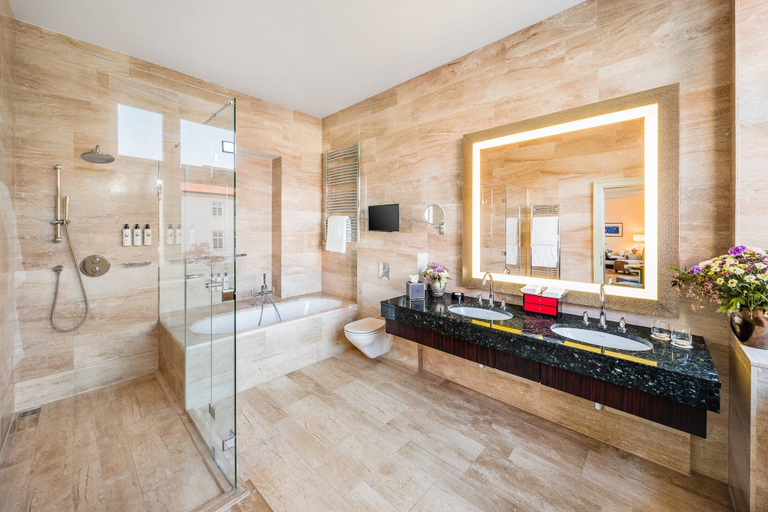 Bathroom 5, Mandarin Oriental, Prague, Praha 1