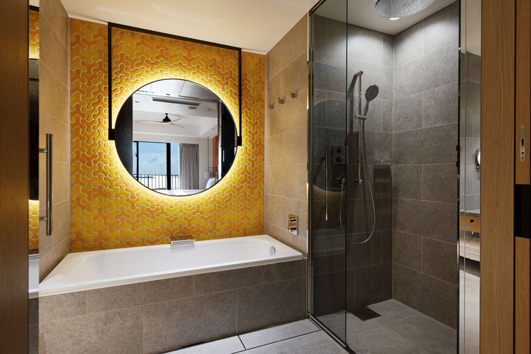 Bathroom 4, Hilton Club The Beach Resort Sesoko, Motobu