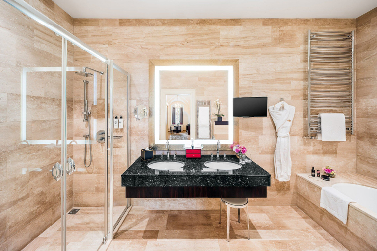 Bathroom 5, Mandarin Oriental, Prague, Praha 1