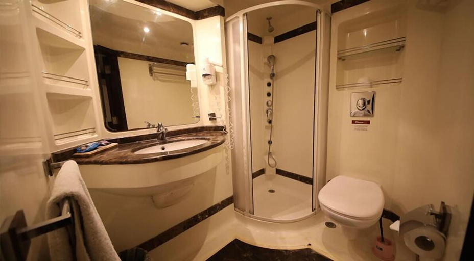 Bathroom, River Nile Boat, Giza
