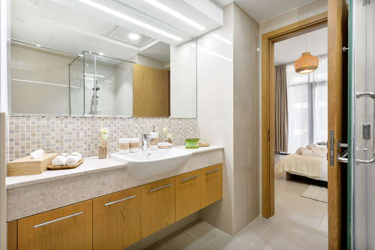 Bathroom 4, Waves - Chic Apartment With Dubai Skyline Views, Dubai