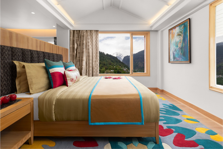 Bedroom 3, Bookmark Resorts, Manali, Kullu