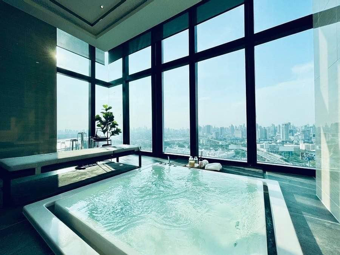 Exklusiv Luxus Duplex Apartment 22 Stock 3min BTS, Khlong Toey