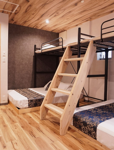 Bedroom 3, Poly Hostel Osaka, Osaka