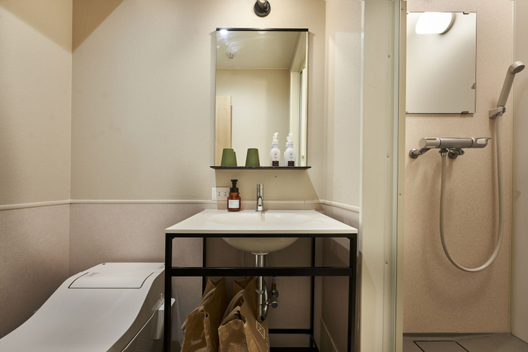 Bathroom 5, Hotel Morning Box Osaka Shinsaibashi, Osaka