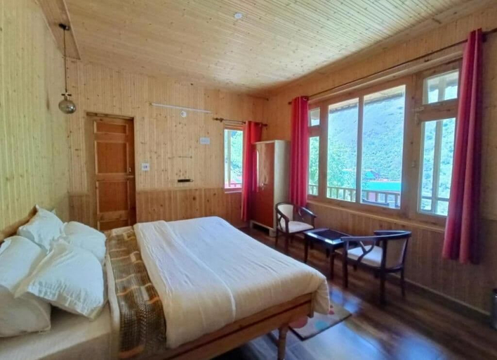 Bedroom 2, Hostay Tirthan, Kullu