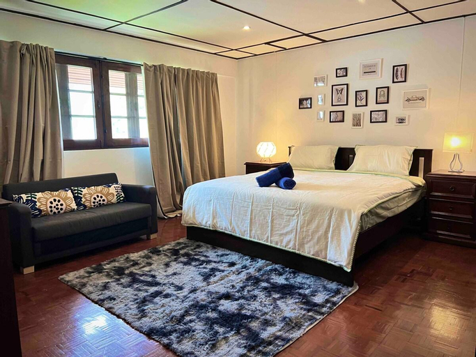 Bedroom 3, YJY House_BTS NANA_City center_5Bed villa_Cozy, Khlong Toey