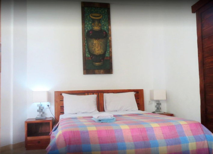 Bedroom 3, Double Room #3 w/ AC @ Amed Sari Beach Guesthouse, Karangasem