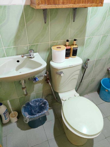 Bathroom, Puerto Galera Transient Kubo Guest Place , Puerto Galera
