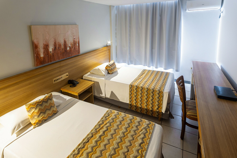 Bedroom 2, Hotel Golden Park Rio de Janeiro Aeroporto By Nacional Inn, Rio de Janeiro