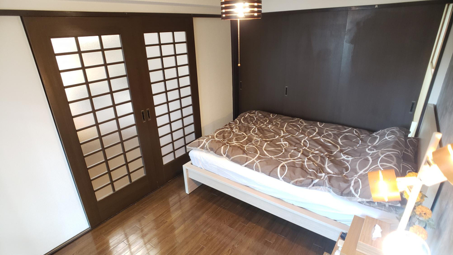 Bedroom 2, MORI Apartment (Dotonbori) (42m², 2 Bedrooms, 1 Private Bathroom), Osaka