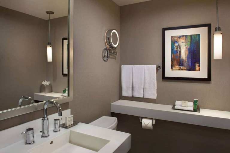 Bathroom 5, Hilton Toronto Airport Hotel & Suites, Peel