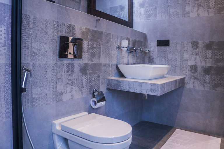 Bathroom 4, Mzion Hotel Weligama, Weligama