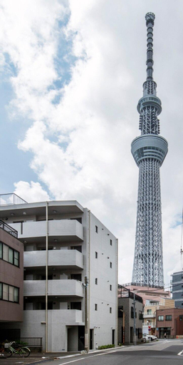 OSHIAGE Sumidzutsumi OM502 【Ideal for Telework and Self-Isolation】 Welcome to overseas returnees! 5 minutes walk from Oshiage Station, Sumida