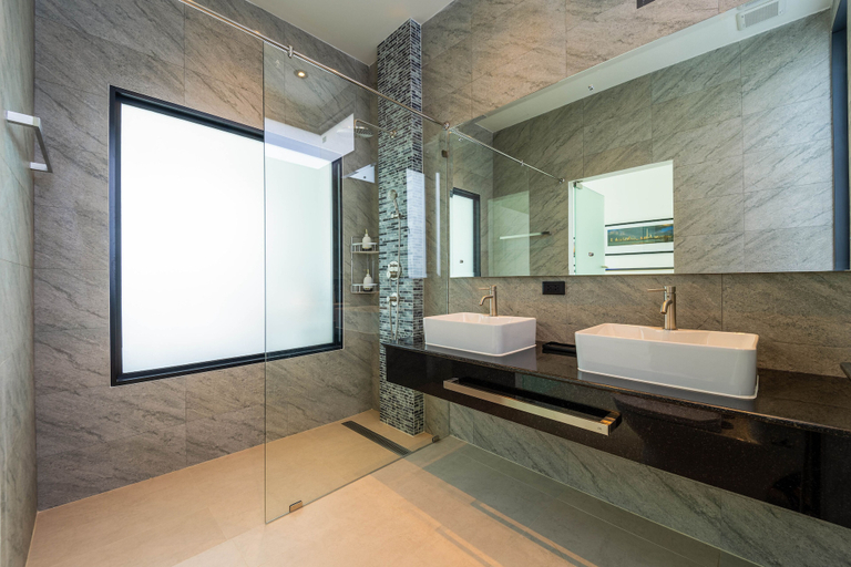 Bathroom 3, Luxury 6 Bed Private Pool Villa - LLW, Hua Hin
