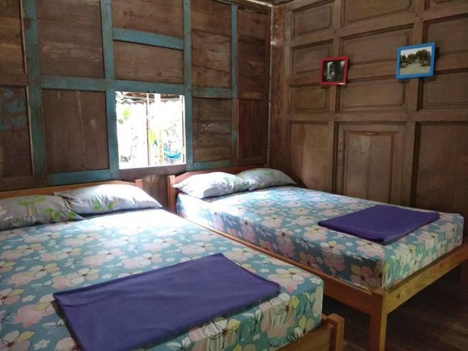 Bedroom 3, VILLA KAMPUNG AYEM, natural & kapasitas rombongan, Sleman