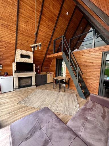 Living area 4, Mavera Deluxe Bungalov, Sapanca