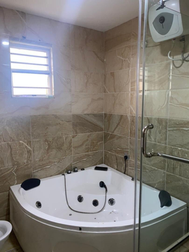 Bathroom, Beautiful 1Bedroom apartment Lekki, Eti-Osa