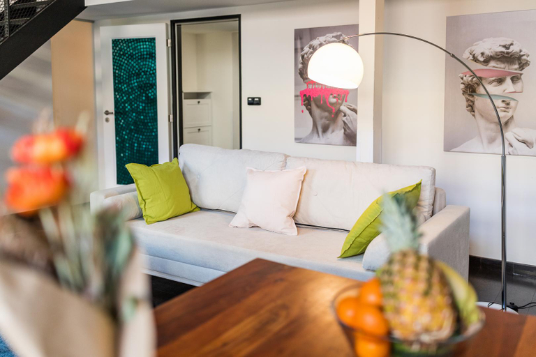 Bedroom 2, Loft with 3 bedrooms near Karlinska Square, Praha 7