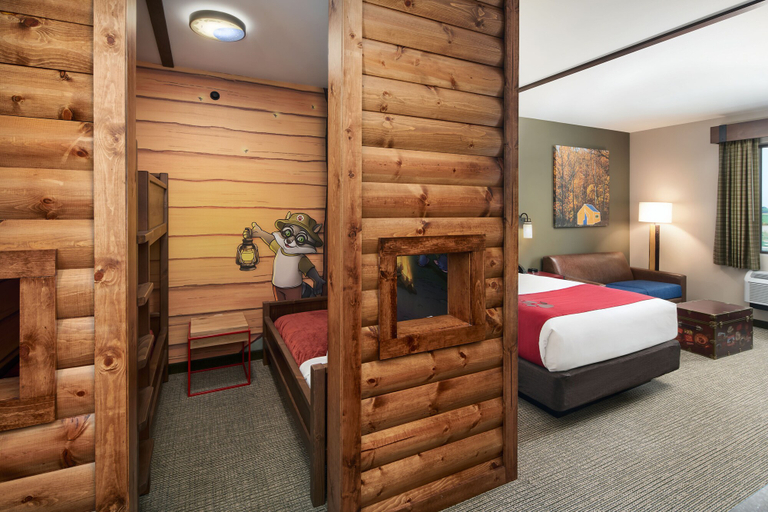 Bedroom 2, Great Wolf Lodge Manteca, San Joaquin