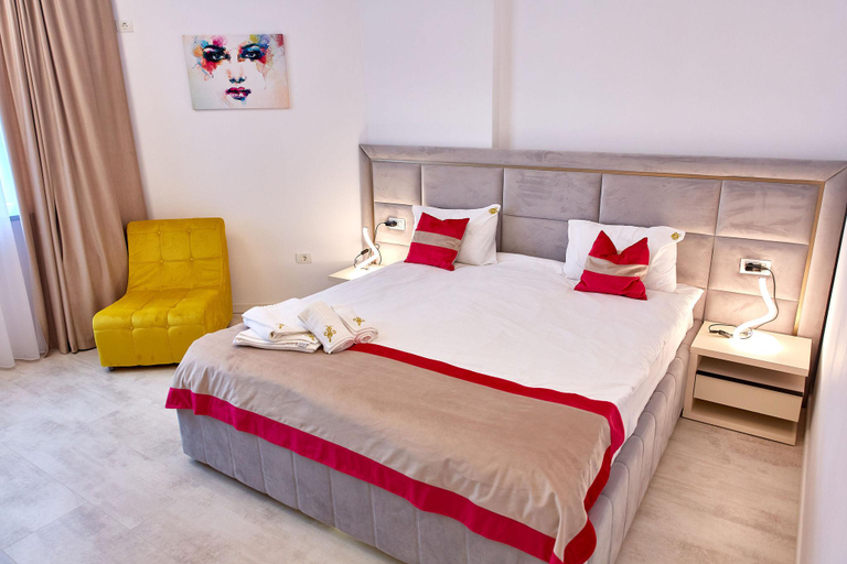 Bedroom 2, Apartament Sun Smile byR S, Navodari