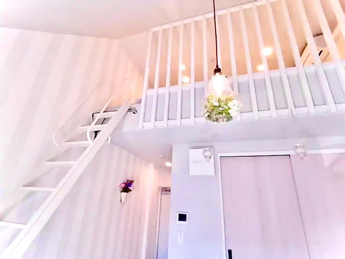 Bedroom 2, 【Max6ppl】 Scandinavian modern/Loft 1DK/Free wifi/2min station/Eternity APARTMENT HOTEL~SHINAGAWA303~, Shinagawa