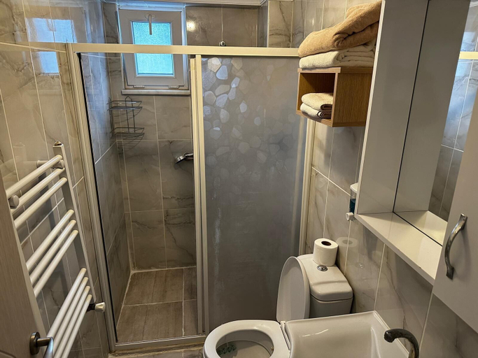 Bathroom, PARADİSE APART OTEL, Nilüfer