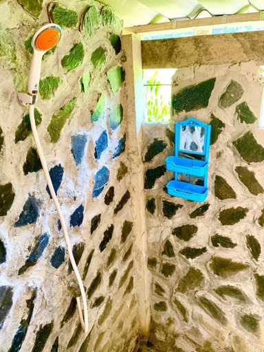 Bathroom, Garden coconut Nature House Air Con1, Ko Lanta
