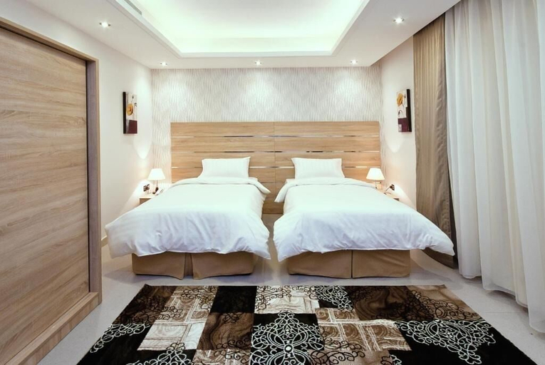 Bedroom 2, Asis Rise شروق الواحات الراقية للشقق المخدومة, Jeddah