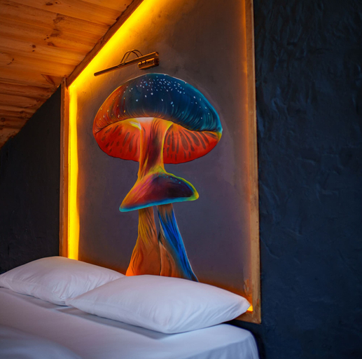 Bedroom 3, Hobbit Chalet, Merkez