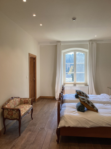 Bedroom 4, Château du Pont d'Oye, Luxembourg