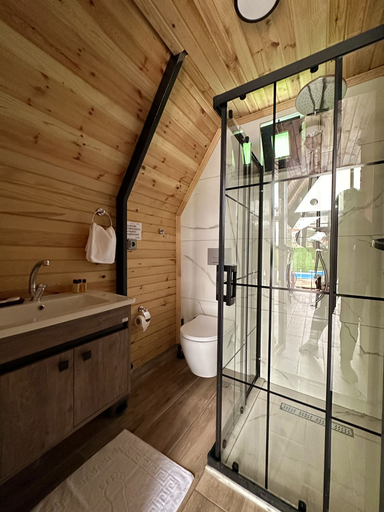 Bathroom, Mavera Deluxe Bungalov, Sapanca