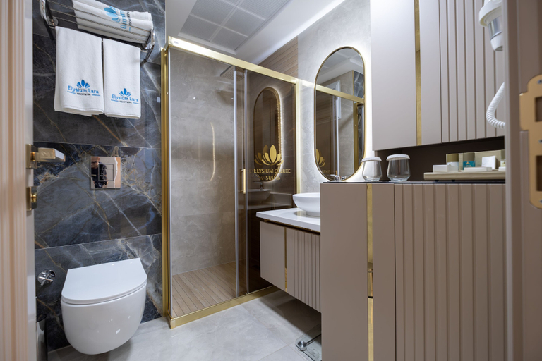 Bathroom 5, Elysium Deluxe Suites, Antalya