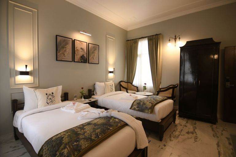 Bedroom 2, The Tiger Villa Ranthambore ATD India Group, Sawai Madhopur