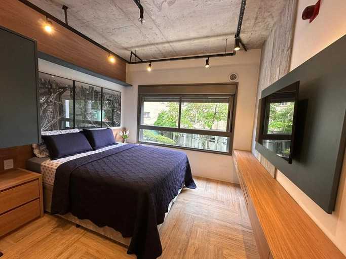 Bedroom 2, Apartamento Luxo próximo a Paulista, São Paulo