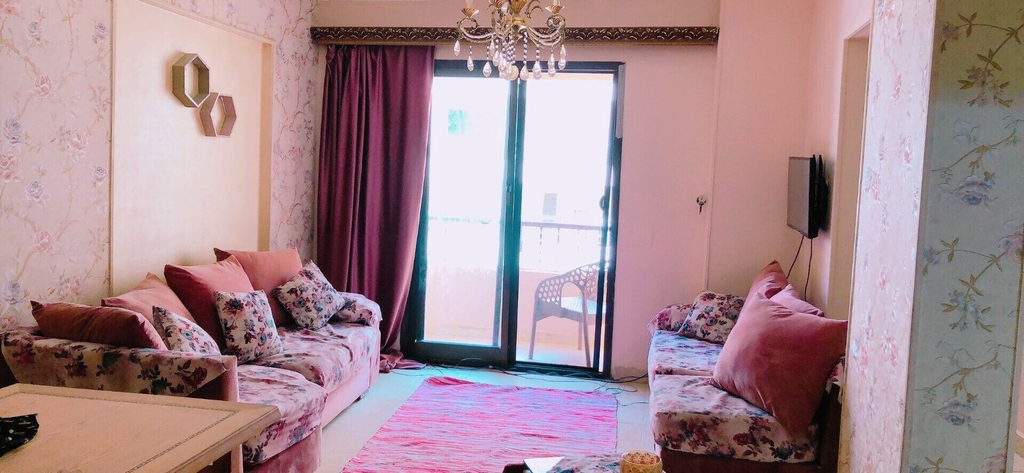 Living area 4, Cozy apartment Maadi Ring Road &smart TV, Al-Basatin