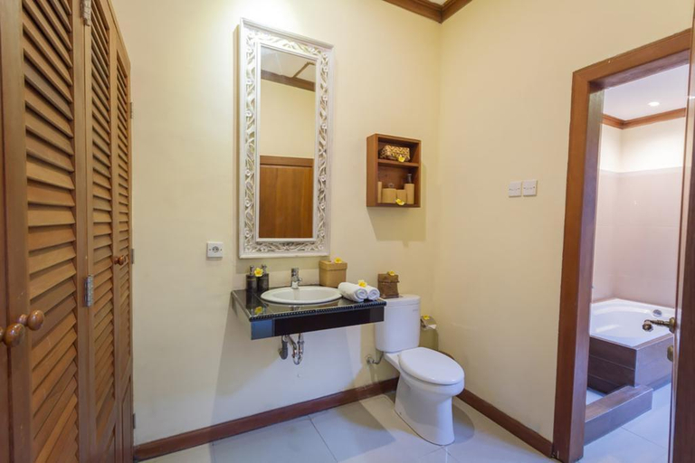 Bathroom 4, Romantic 1 BR Private Pool Villa #K119, Gianyar