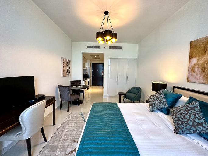 Bedroom 3, LuxBnB Ghalia Jumeirah Village Circle, Dubai