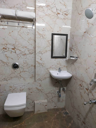 Bathroom 5, Hotel Galaxy, Indore