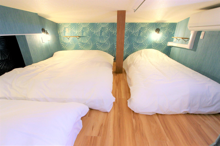 Bedroom 2, rakuna Inn 河 ～oshiage, Sumida