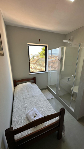 Bedroom 1, Hotel Bandeirantes, São João da Boa Vista