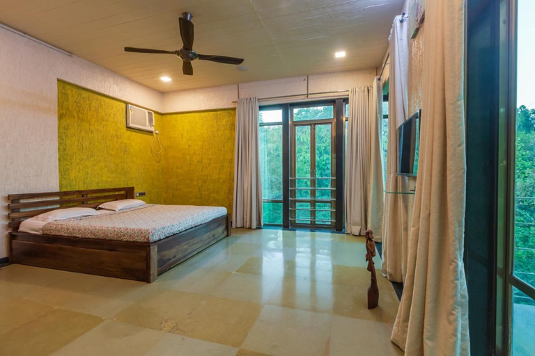 Bedroom 4, SaffronStays Bellini, Raigarh
