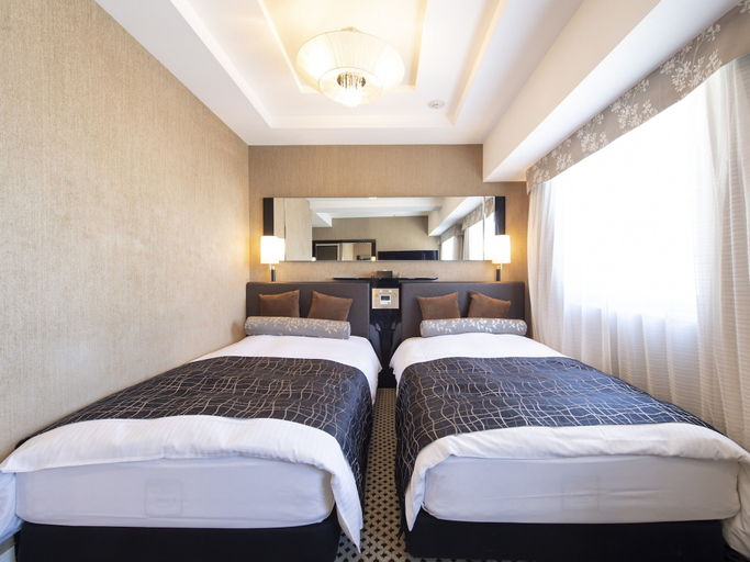 Bedroom 3, APA Hotel TKP Nippori-Ekimae, Taitō