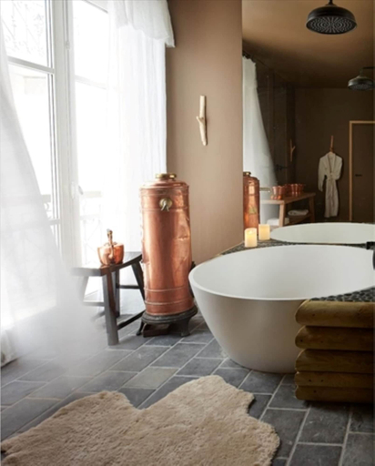 Bathroom 5, Grand Hotel Soleil d'Or, Haute-Savoie