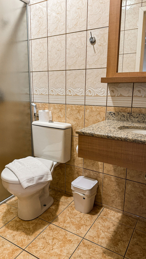 Bathroom 4, Hotel Pousada Ald'Mama, Gramado